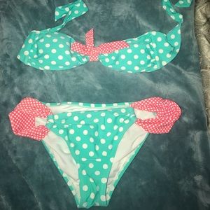 Polka dot bikini